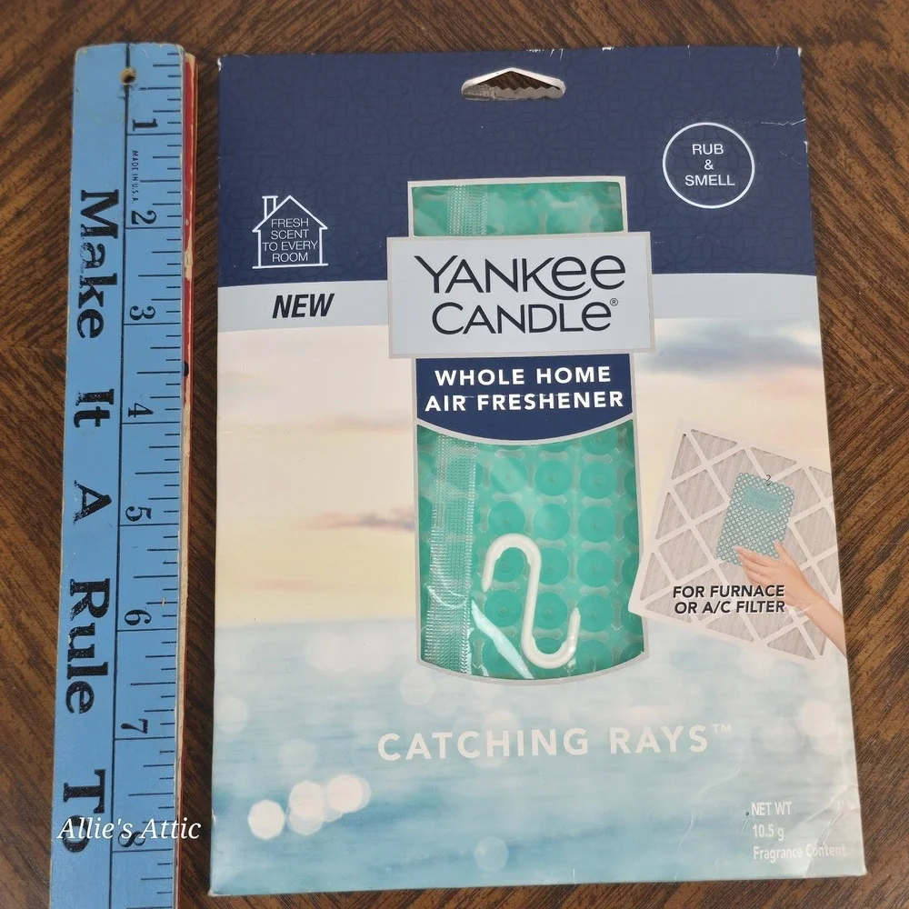 Yankee Candle‎ Catching Rays Scent Whole House Furnace Filter Pad Air Freshener